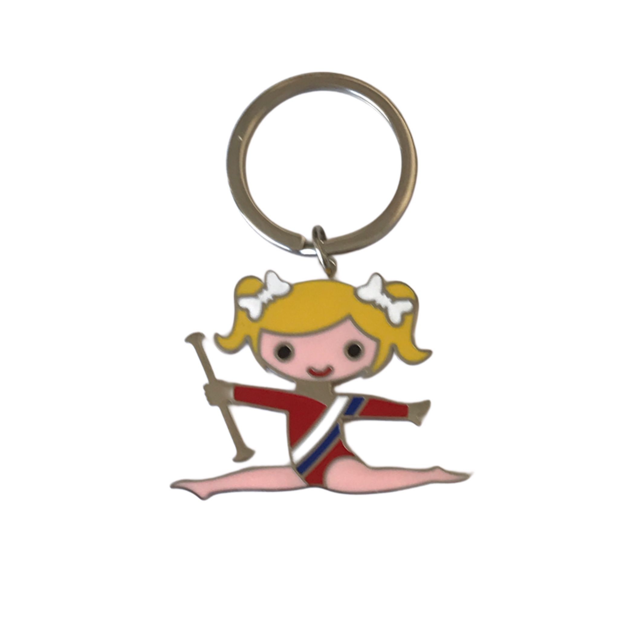 Pendentif - porte-clés Twirler acier inoxydable